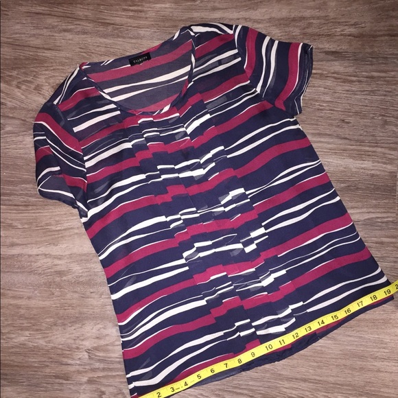 Talbots Short-Sleeve Blouse - Picture 4 of 8